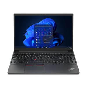 Lenovo ThinkPad E15 Gen 4 (Intel) Intel® Core™ i7 i7-1255U Laptop 39.6 cm (15.6") Full HD 16 GB DDR4-SDRAM 512 GB SSD Wi-Fi 6 (802.11ax) Windows 11 Pro German Black