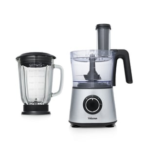 Tristar MX-4823 Food Processor 600 W 1.5 L Black, Stainless Steel, Transparent
