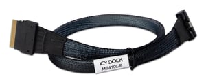 Icy Dock MB410L-B SAS-kabel 0,5 m Svart
