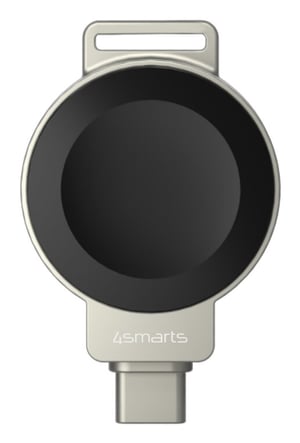 4smarts 541478 ładowarka do urządzeń przenośnych Smartwatch Czarny, Srebrny USB Bezprzewodowe ładowanie Wewnętrzna, Zewnętrzna