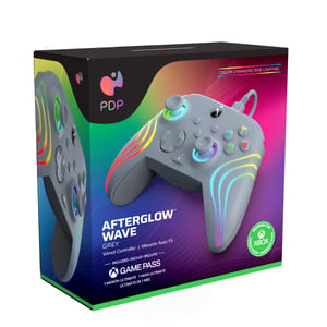 PDP Afterglow Wave Grå USB-gamepad Analog/Digital PC, Xbox One, Xbox Series S, Xbox Series X