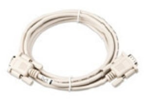 Intermec RS232 Serial Cable, Parallel Cable, White, 1.8 m, DB9F to DB9M