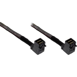 InLine 27626B kabel SAS 1 m Czarny