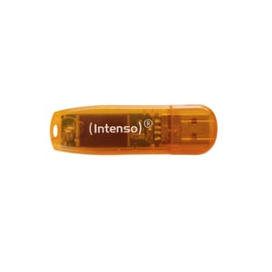 Intenso Rainbow Line USB-Stick 64 GB, USB Typ A 2.0, orange