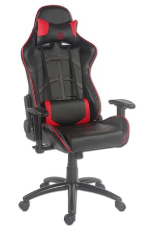 LC-Power LC-GC-1 fotel do gry Fotel dla gracza Czarny, Czerwony