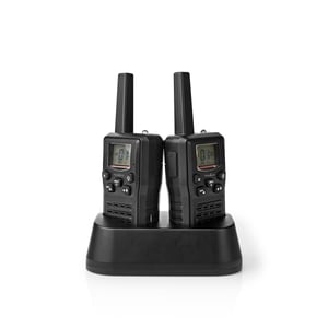 Nedis WLTK1010BK 8-channel 446 MHz Walkie-Talkie, Black