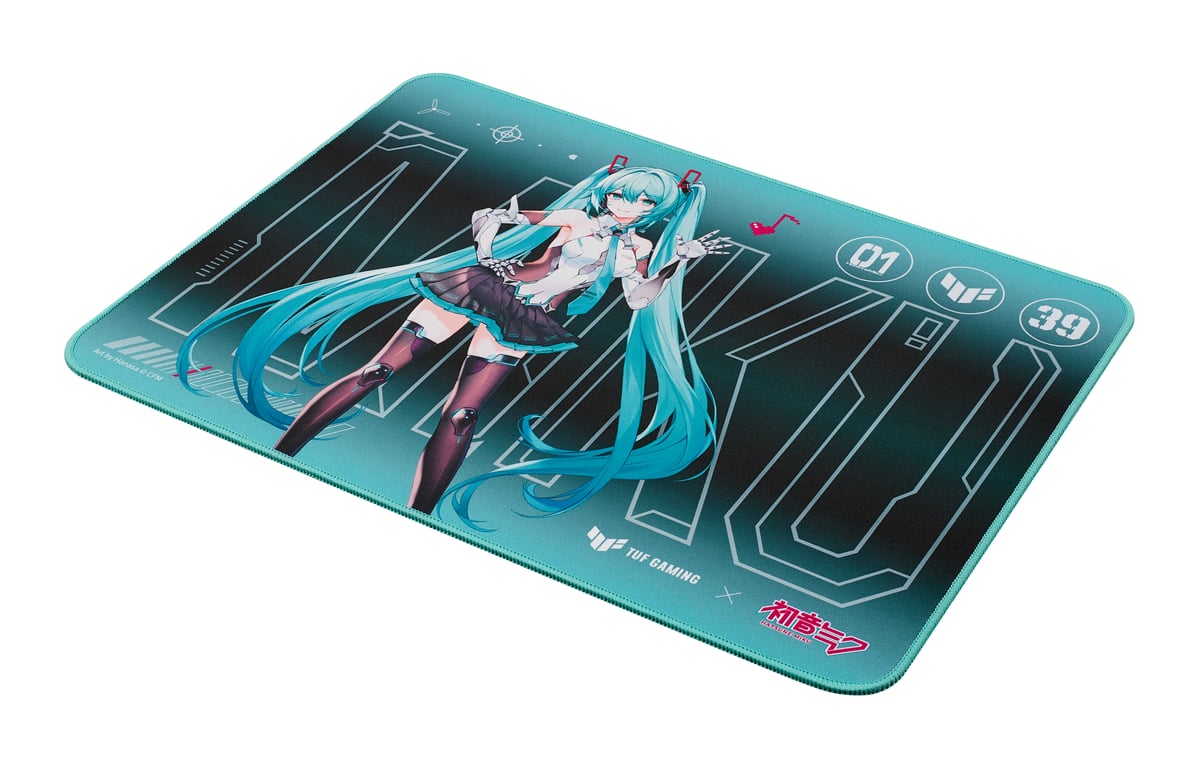 ASUS TUF Gaming P1 Hatsune Miku Edition Podkładka dla graczy Turkusowy