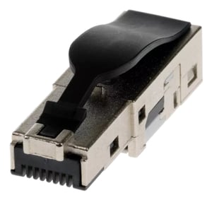 Axis 01996-001 wtyczka RJ-45 Czarny, Metaliczny