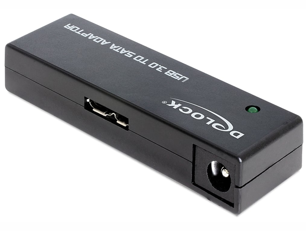 DeLOCK 62486 przejściówka do kabli USB3.0 SATA III Czarny