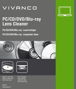 Vivanco DISCCLEAN 8 CDs/DVDs Equipment Cleaning Disc
