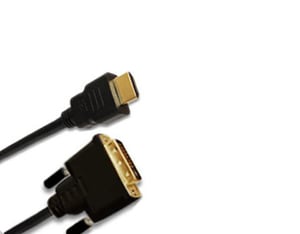 Jou Jye Computer HDMI /DVI-D, plug 19p / plug 18+1 1 m Czarny