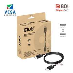 CLUB3D CAC-1092 kabel DisplayPort 1,6 m Czarny