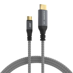 EFB Elektronik USB-HDMI-00001 adapter kablowy 1,8 m USB Type-C Czarny, Szary