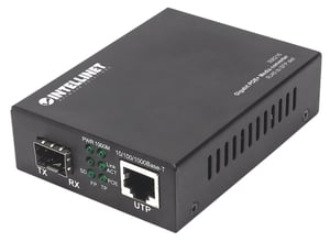 Intellinet 508216 Netzwerkkonverter 1000 Mbit/s Schwarz