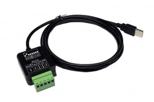 EXSYS EX-1309-T kabel równoległy Czarny 1,8 m USB Typu-A