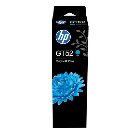 HP Butelka z oryginalnym błękitnym atramentem GT52