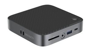 Deltaco USBC-HDMI28 USB Type-C Docking Station, Black