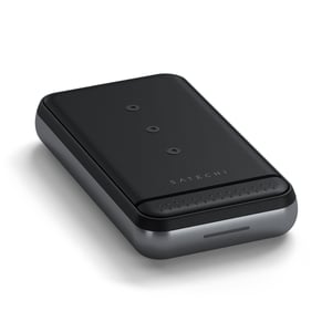 Satechi ST-UCDWPBSM bank mocy 10000 mAh Bezprzewodowe ładowanie Szary