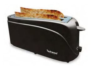Techwood TGP-506 toster 2 kaw. 1300 W Czarny