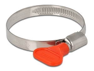 DeLOCK Pipe Clamp, Butterfly Type, 40–60 mm, 10 pcs.