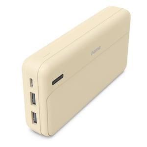 Hama Pocket 20 Litowo-polimerowy (LiPo) 20000 mAh Piaskowy