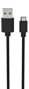 Ansmann 1700-0129 USB Cable, 1 m, USB A to Micro-USB B, 0.48 Gbit/s, Black
