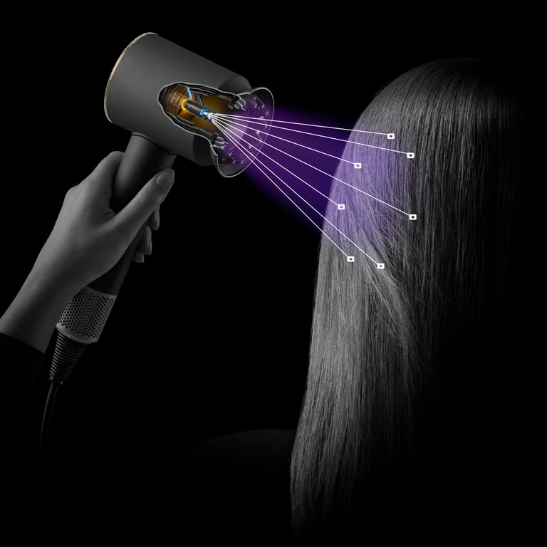 Dyson Supersonic Nural suszarka do włosów 1600 W Różowy, Złoto różowe