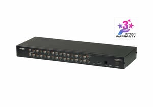ATEN KH1532A KVM-Switch, rackmontierbar, schwarz