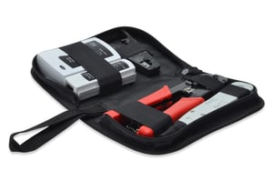 Digitus Network Tool Kit (RJ11/RJ12/RJ45 LAN tester, crimping tool, stripper, impact tool)