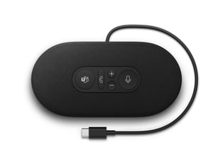 Microsoft Modern USB-C-högtalare, full räckvidd, svart, trådbunden