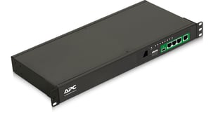 APC EPDU1016S Stromverteilereinheit (PDU) mit 8 Netzanschlüssen, 1U, schwarz