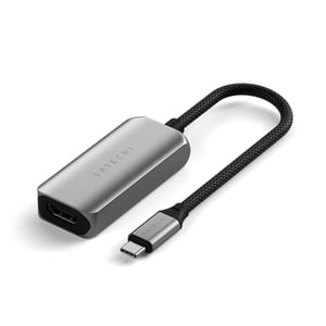 Satechi ST-AC8KHM zewnętrzna karta graficzna usb 7680 x 4320 px Czarny, Srebrny