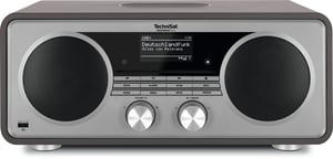 TechniSat DIGITRADIO 602 Internet Analog och digital Antracit, Silver