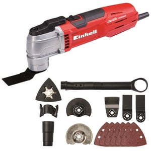 Einhell 4465150 oscillerande multifunktionsverktyg Svart, Röd 300 W 20 000 OPM