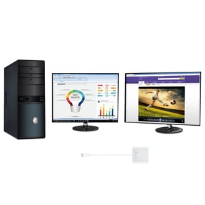 j5create JUA365 zewnętrzna karta graficzna usb 3840 x 2160 px Srebrny