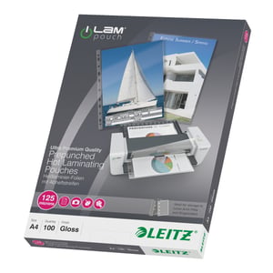 Leitz 33878 Laminating Film, 100 sheets