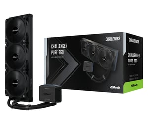 Asrock Challenger Pure 360 CPU-Flüssigkeitskühlset 12 cm Schwarz