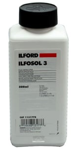 Ilford Ilfosol 3 Photo Developing Solution, 500 ml