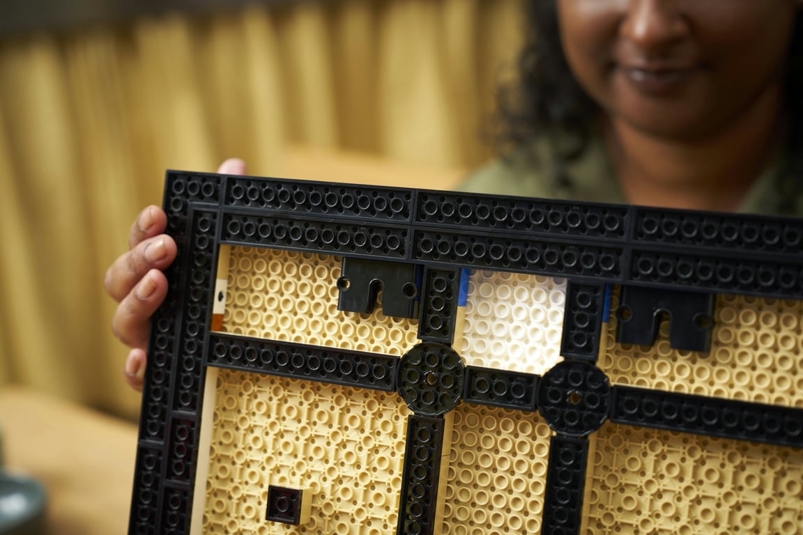 LEGO ART Japoński krajobraz z kwitnącą wiśnią