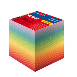 Herlitz 10901973 Self-Adhesive Sticky Notes, Square, Multicolor, 800 sheets. Self-adhesive