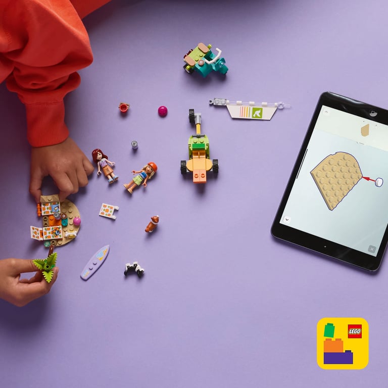 LEGO Friends Przygoda z surfującymi psami i skuterem