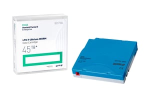 HPE LTO-9 Ultrium 45 TB WORM-datakassett Tom datakassett 1,26 cm
