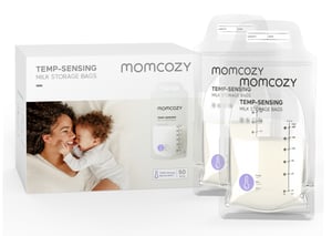 Momcozy MS002-NA00NB amningstillbehör, 50 st. Behållare för bröstmjölk