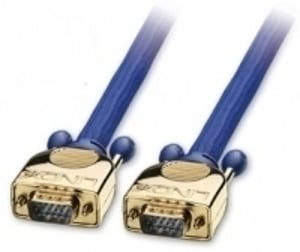 Lindy Premium Gold VGA 50,0 m VGA-Kabel 50 m VGA (D-Sub) Blau