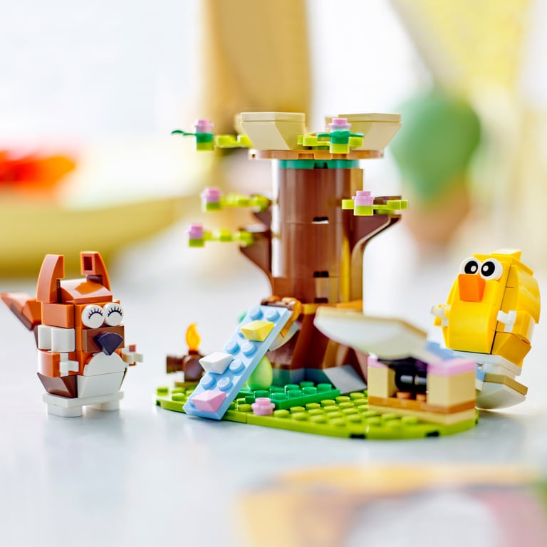 LEGO Iconic Wiosenny plac zabaw dla zwierzątek