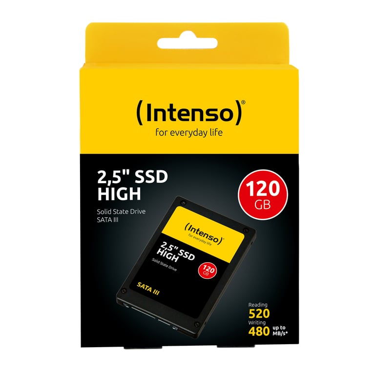 Intenso High 120 GB 2.5" SATA III 3D NAND