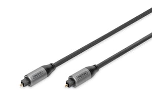 Digitus Toslink – Verbindungskabel, Toslink-zu-Toslink-Anschluss, 2 m