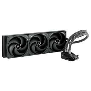 ARCTIC Liquid Freezer II 420 All-in-One-Flüssigkeitskühler für Prozessoren, 14 cm, schwarz, 1 Stück.