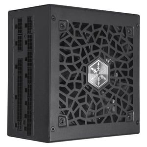 Silverstone HELA 1300R Platinum 1300 W Power Supply Module, 20+4-pin ATX, Black