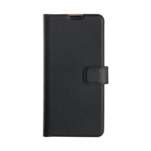 Xqisit Slim Wallet pokrowiec na telefon komórkowy 16,3 cm (6.4") Z klapką Czarny